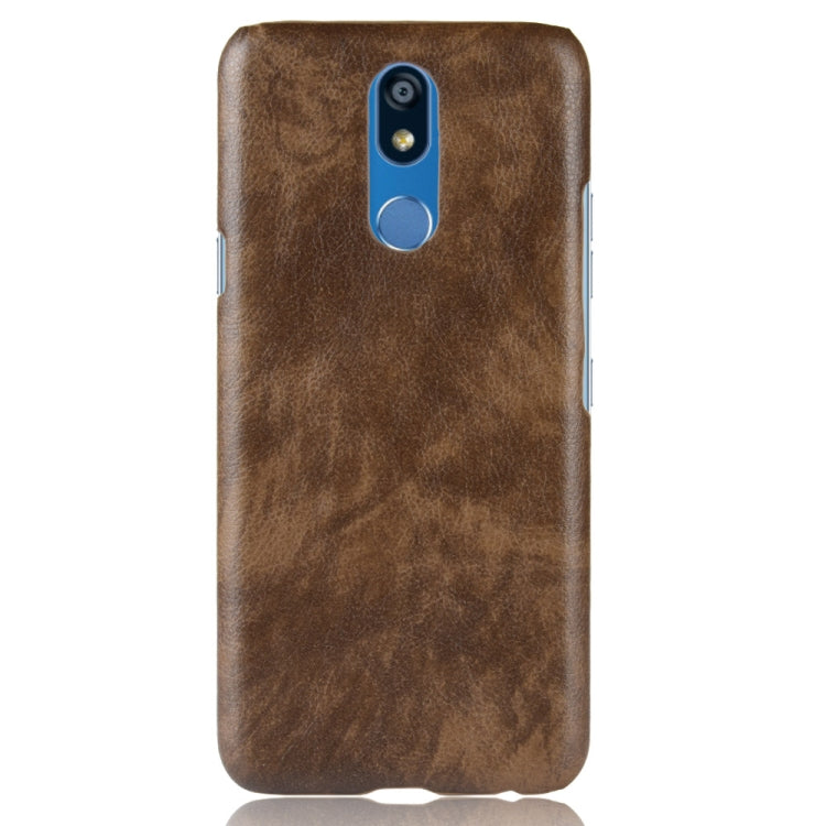 Shockproof Litchi Texture PC + PU Case for LG K40