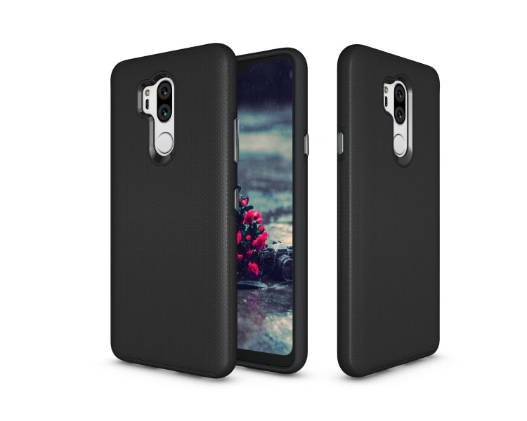 Anti-slip Armor Texture TPU + PC Case for LG G7 ThinQ