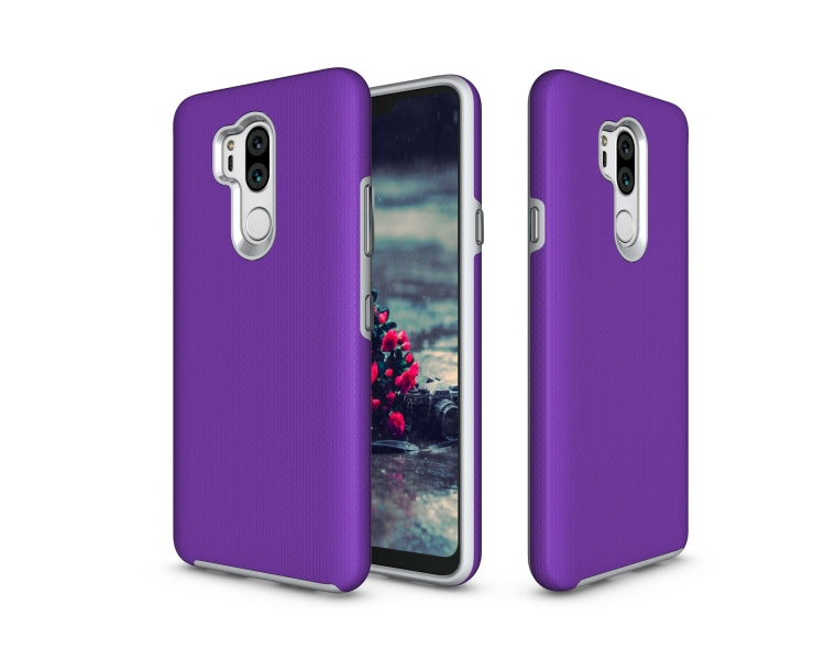 Anti-slip Armor Texture TPU + PC Case for LG G7 ThinQ