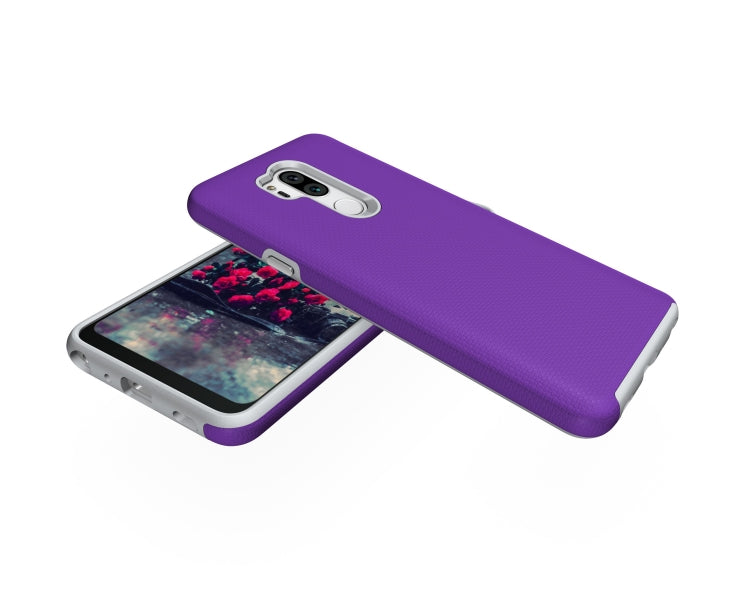 Anti-slip Armor Texture TPU + PC Case for LG G7 ThinQ