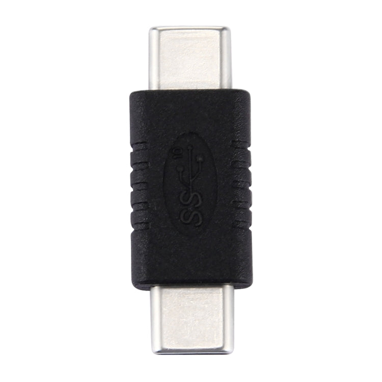 USB-C / Type-C Male to USB-C / Type-C Male Connector Adapter, For Galaxy S8 & S8 + / LG G6 / Huawei P10 & P10 Plus / Xiaomi Mi6 & Max 2 and other Smartphones(Black)