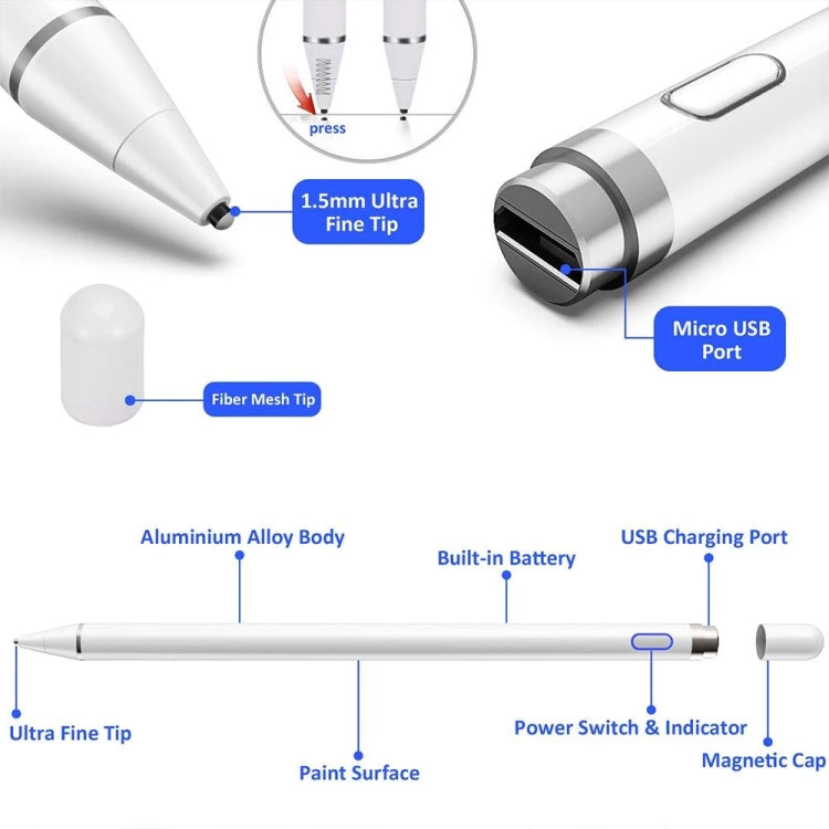 Universal Active Capacitive Stylus Pen