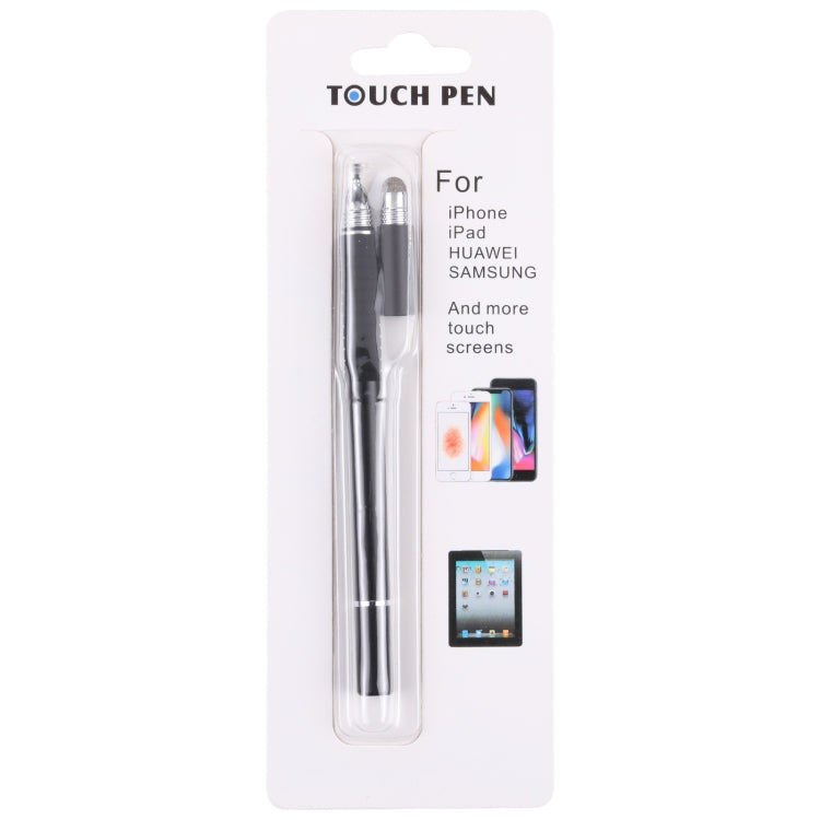 3 in 1 Universal Silicone Disc Nib Stylus Pen with Mobile Phone Writing Pen & Common Writing Pen Function