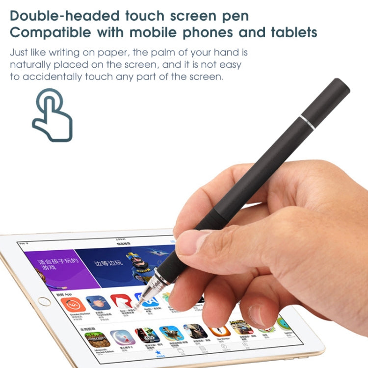3 in 1 Universal Silicone Disc Nib Stylus Pen with Mobile Phone Writing Pen & Common Writing Pen Function