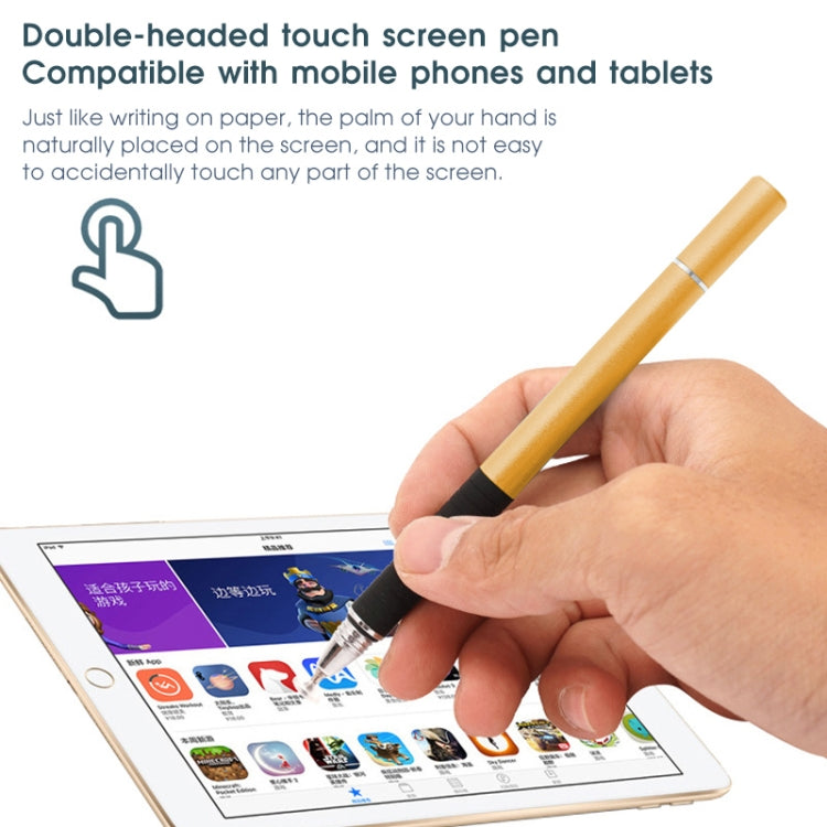 3 in 1 Universal Silicone Disc Nib Stylus Pen with Mobile Phone Writing Pen & Common Writing Pen Function