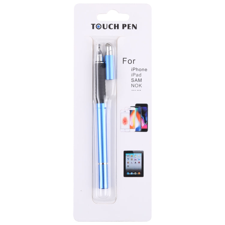 3 in 1 Universal Silicone Disc Nib Stylus Pen with Mobile Phone Writing Pen & Common Writing Pen Function