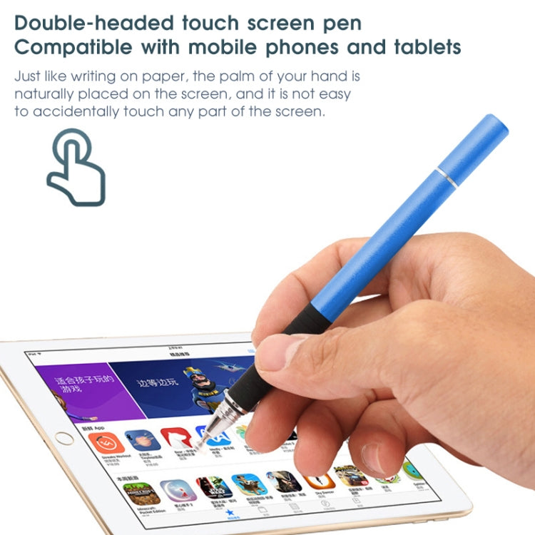 3 in 1 Universal Silicone Disc Nib Stylus Pen with Mobile Phone Writing Pen & Common Writing Pen Function