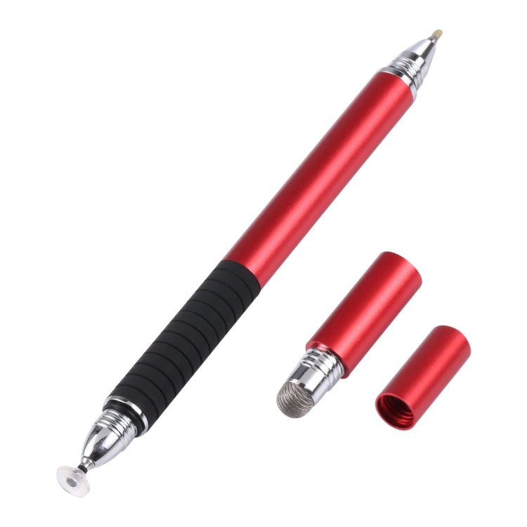 3 in 1 Universal Silicone Disc Nib Stylus Pen with Mobile Phone Writing Pen & Common Writing Pen Function
