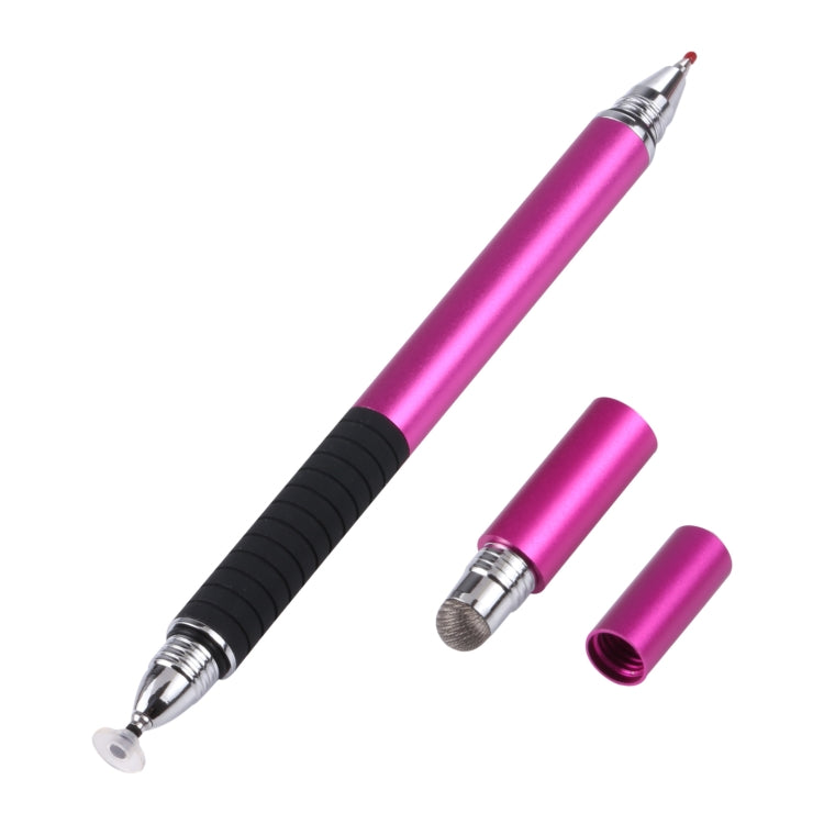 3 in 1 Universal Silicone Disc Nib Stylus Pen with Mobile Phone Writing Pen & Common Writing Pen Function