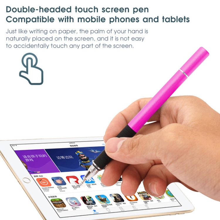 3 in 1 Universal Silicone Disc Nib Stylus Pen with Mobile Phone Writing Pen & Common Writing Pen Function