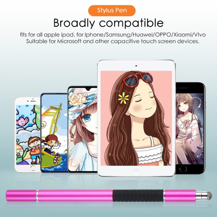 3 in 1 Universal Silicone Disc Nib Stylus Pen with Mobile Phone Writing Pen & Common Writing Pen Function