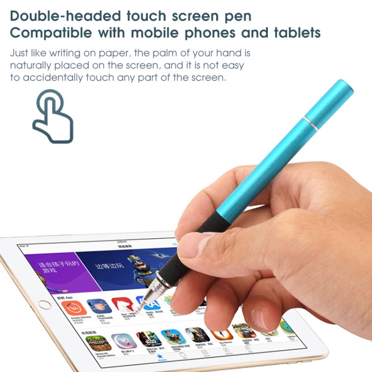 3 in 1 Universal Silicone Disc Nib Stylus Pen with Mobile Phone Writing Pen & Common Writing Pen Function