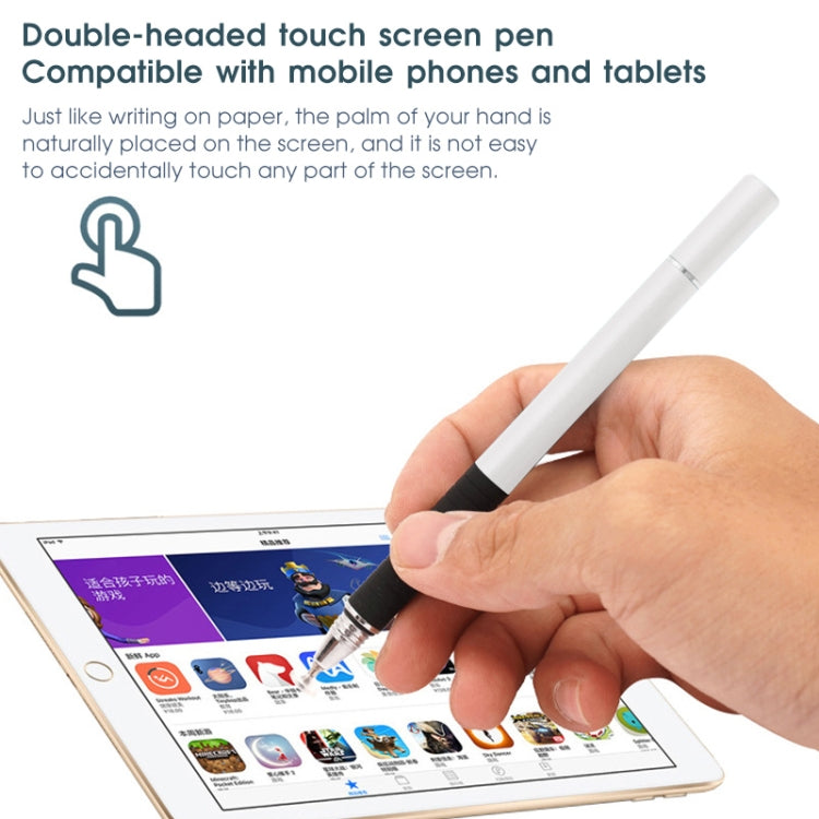 3 in 1 Universal Silicone Disc Nib Stylus Pen with Mobile Phone Writing Pen & Common Writing Pen Function