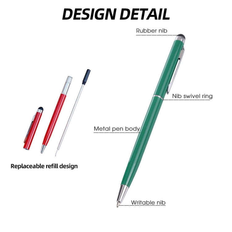 2 in 1 Universal Mobile Phone Writing Pen with Common Writing Pen Function