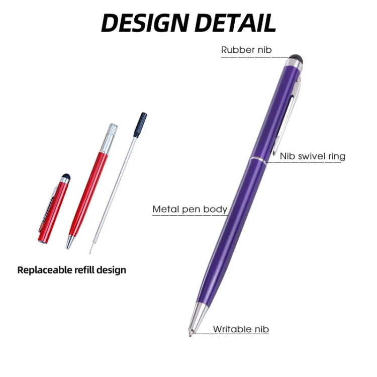 2 in 1 Universal Mobile Phone Writing Pen with Common Writing Pen Function