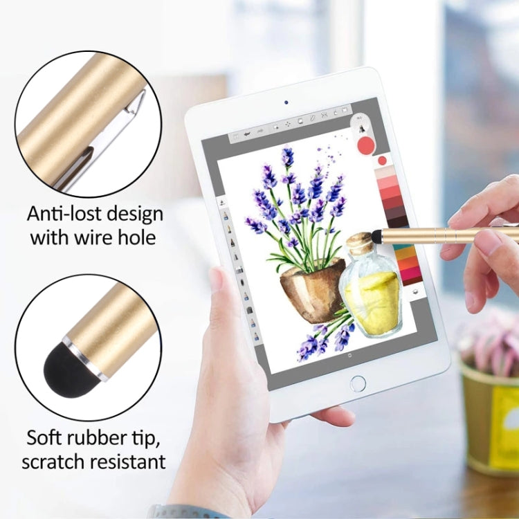 Universal Three Rings Mobile Phone Writing Pen