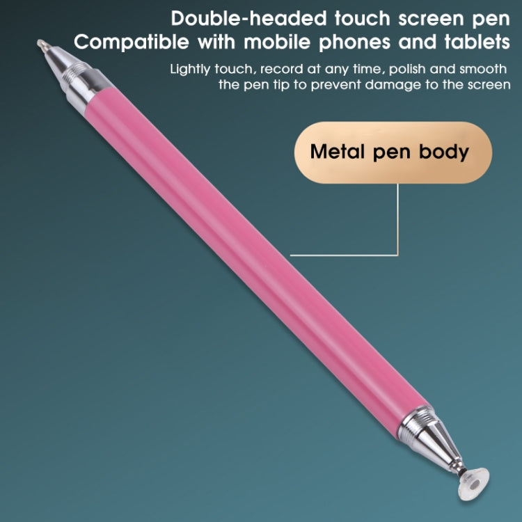 Pt360 2 in 1 Universal Silicone Disc Nib Stylus Pen with Common Writing Pen Function