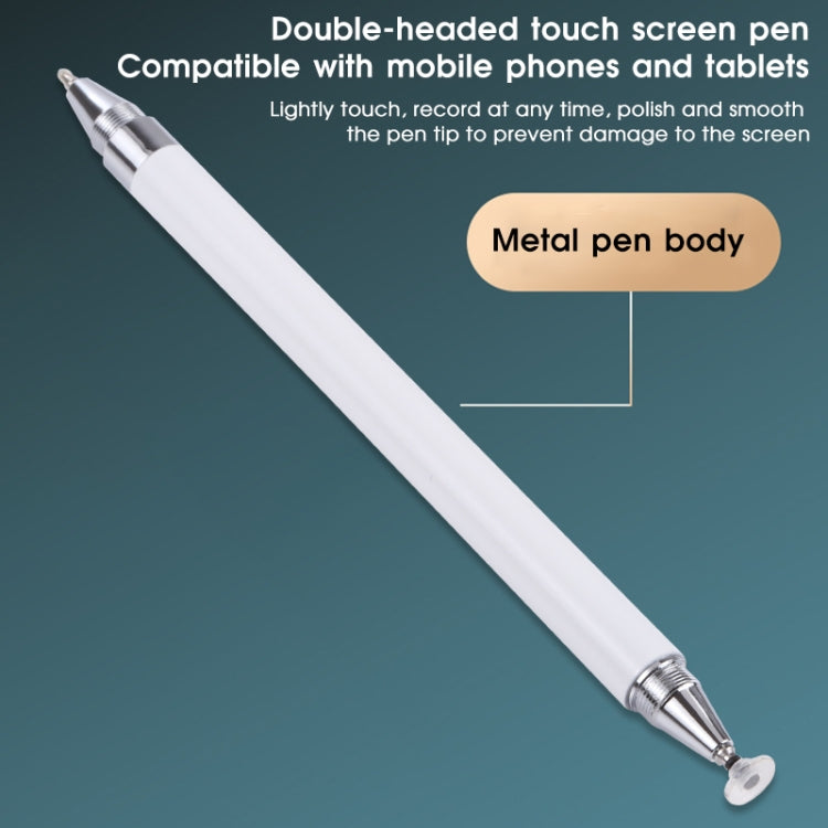 Pt360 2 in 1 Universal Silicone Disc Nib Stylus Pen with Common Writing Pen Function