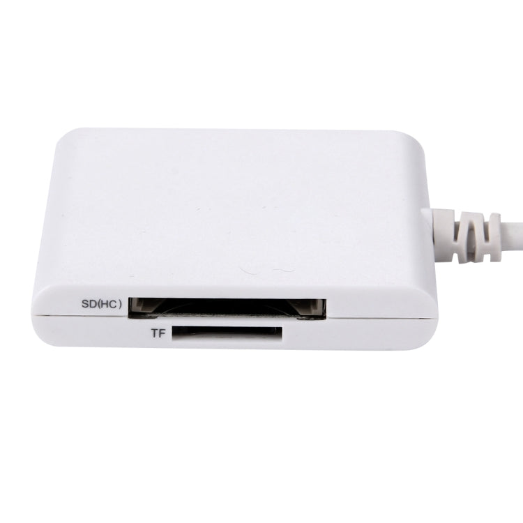 USB-C / Type-C 3.1 to 2 USB 3.0 Ports HUB + SD / TF Card Reader for MacBook Tablet PC, Google, Microsoft, Xiaomi, Letv Smartphones, Length: about 20cm