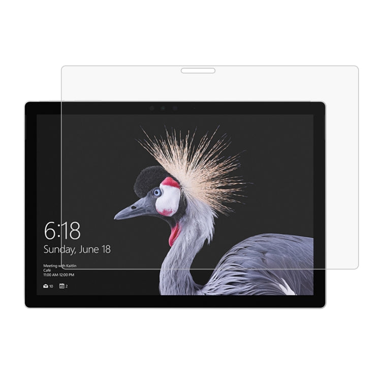 0.4mm 9H Surface Hardness Full Screen Tempered Glass Film for Microsoft Surface Pro 5 12.3 inch