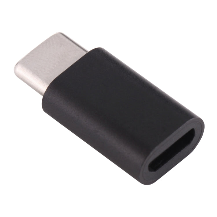 USB-C / Type-C Male to Micro USB 2.0 Female Adapter, For Galaxy S8 & S8 + / LG G6 / Huawei P10 & P10 Plus / Xiaomi Mi6 & Max 2 and other Smartphones(Black)