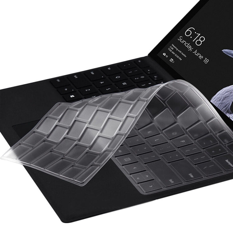 Laptop TPU Waterproof Dustproof Transparent Keyboard Protective Film for Microsoft Surface Book 2 15 inch