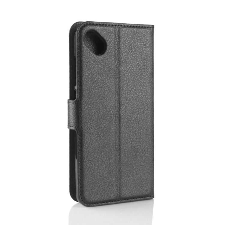 For Wiko Sunny2 Plus Litchi Texture Horizontal Flip Leather Case with Holder & Wallet & Card Slots