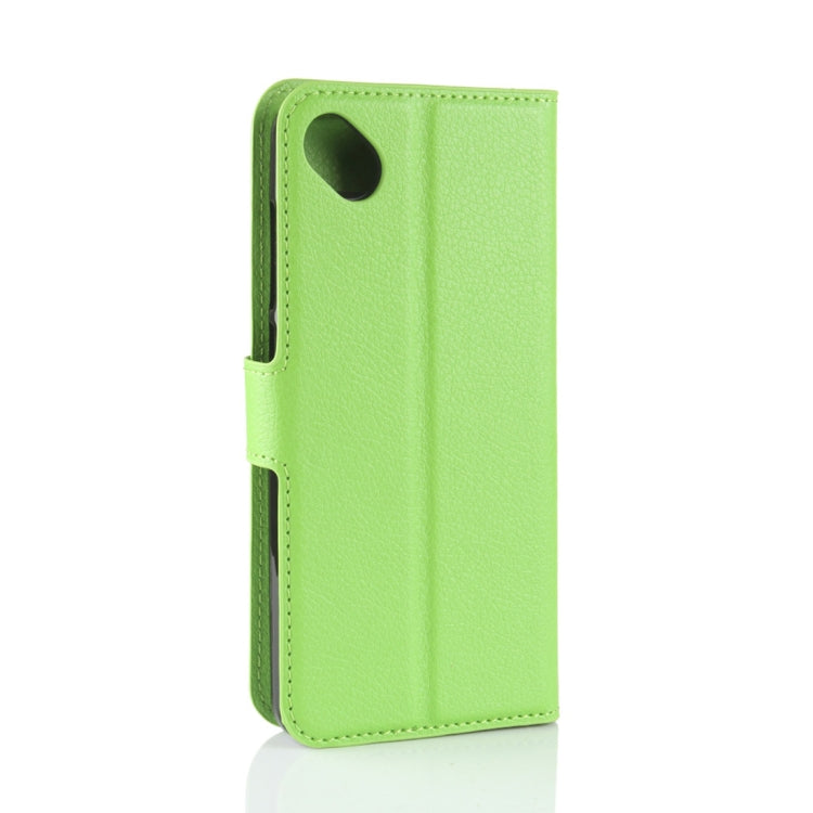 For Wiko Sunny2 Plus Litchi Texture Horizontal Flip Leather Case with Holder & Wallet & Card Slots