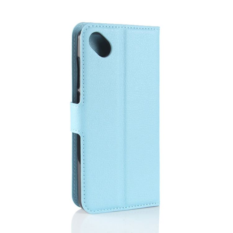For Wiko Sunny2 Plus Litchi Texture Horizontal Flip Leather Case with Holder & Wallet & Card Slots