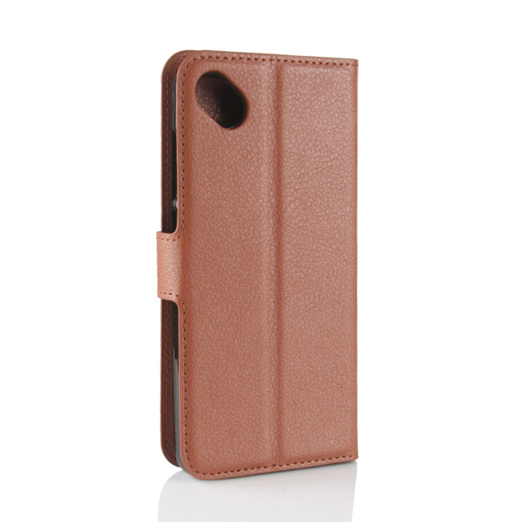 For Wiko Sunny2 Plus Litchi Texture Horizontal Flip Leather Case with Holder & Wallet & Card Slots