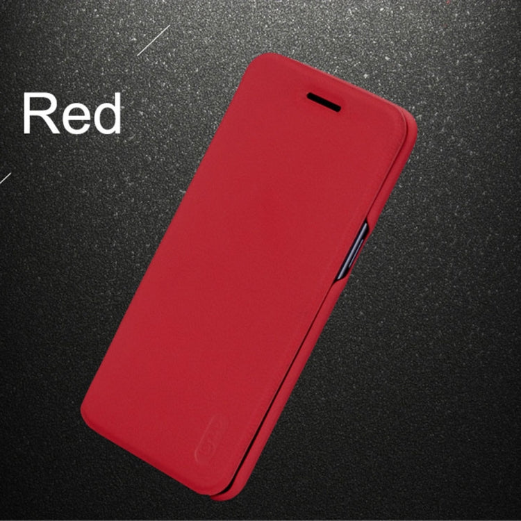 Lenuo Ledream Flip Series for OnePlus 5T PU + PC Horizontal Flip Leather Case with Card Slots