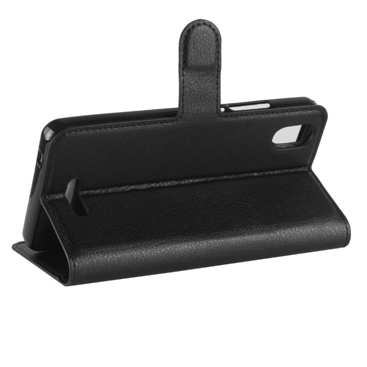 For Wiko Lenny4 Plus Litchi Texture Horizontal Flip Leather Case with Holder & Wallet & Card Slots