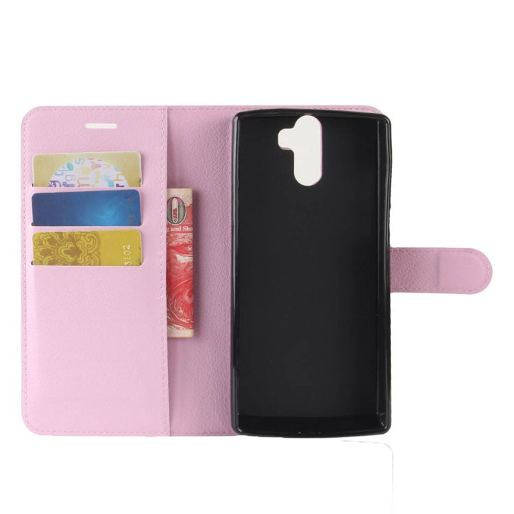 For DOOGEE BL12000 / BL12000 Pro Litchi Texture Horizontal Flip Leather Case with Holder & Card Slots & Wallet