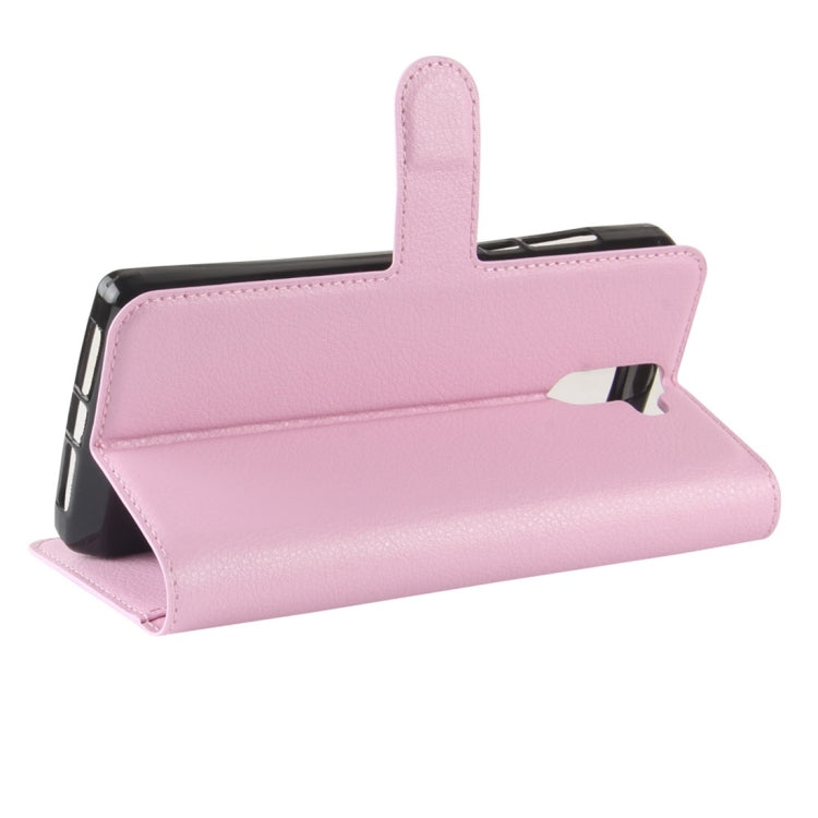 For DOOGEE BL12000 / BL12000 Pro Litchi Texture Horizontal Flip Leather Case with Holder & Card Slots & Wallet