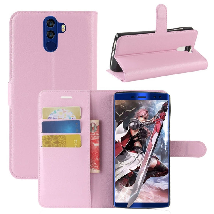 For DOOGEE BL12000 / BL12000 Pro Litchi Texture Horizontal Flip Leather Case with Holder & Card Slots & Wallet