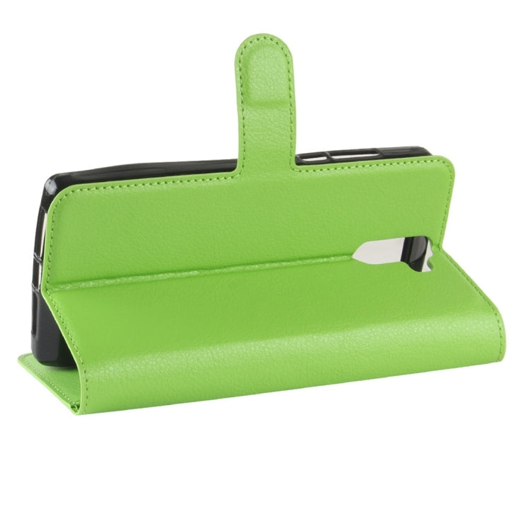 For DOOGEE BL12000 / BL12000 Pro Litchi Texture Horizontal Flip Leather Case with Holder & Card Slots & Wallet