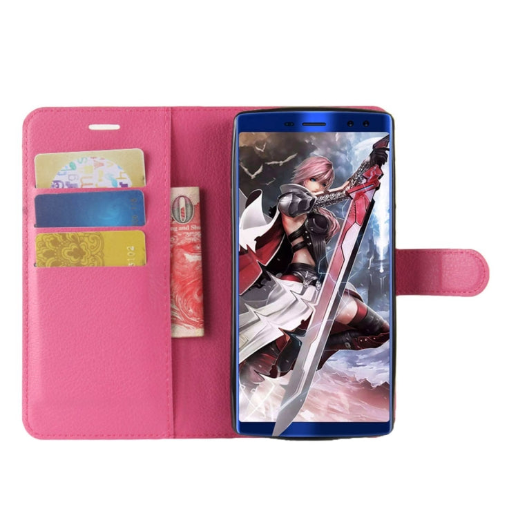 For DOOGEE BL12000 / BL12000 Pro Litchi Texture Horizontal Flip Leather Case with Holder & Card Slots & Wallet