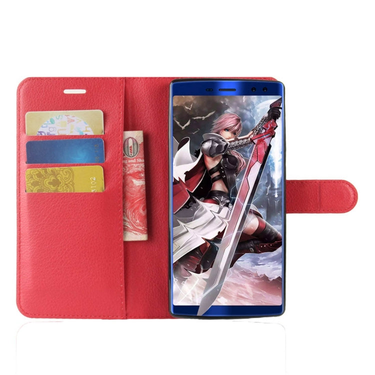 For DOOGEE BL12000 / BL12000 Pro Litchi Texture Horizontal Flip Leather Case with Holder & Card Slots & Wallet