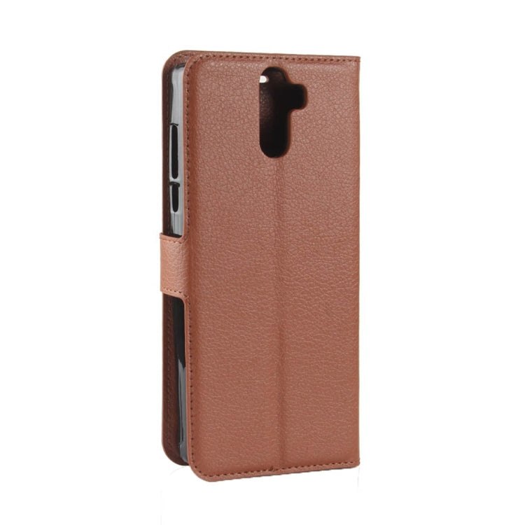 For DOOGEE BL12000 / BL12000 Pro Litchi Texture Horizontal Flip Leather Case with Holder & Card Slots & Wallet