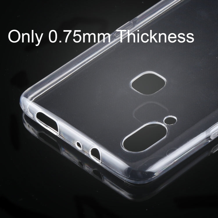 0.75mm Transparent TPU Case for Vivo NEX A(Transparent)
