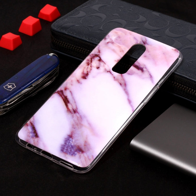 Marble Pattern Soft TPU Case For OnePlus 6