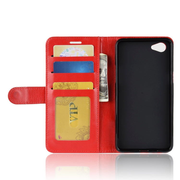 Crazy Horse Texture Horizontal Flip Leather Case for OPPO A3, with Wallet & Holder & Card Slots