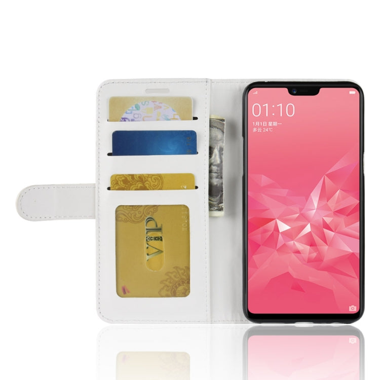 Crazy Horse Texture Horizontal Flip Leather Case for OPPO A3, with Wallet & Holder & Card Slots