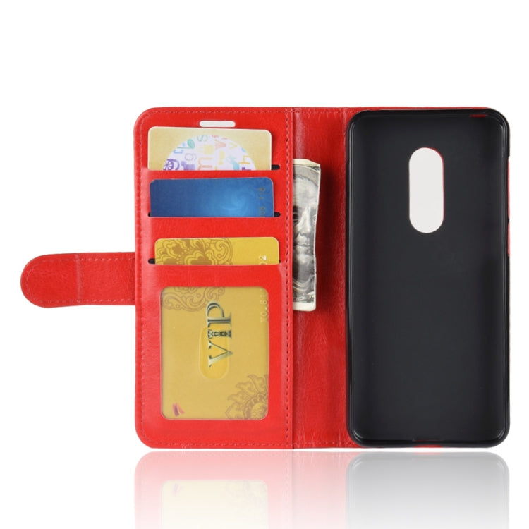 Crazy Horse Texture Horizontal Flip Leather Case for Alcatel 1x, with Wallet & Holder & Card Slots