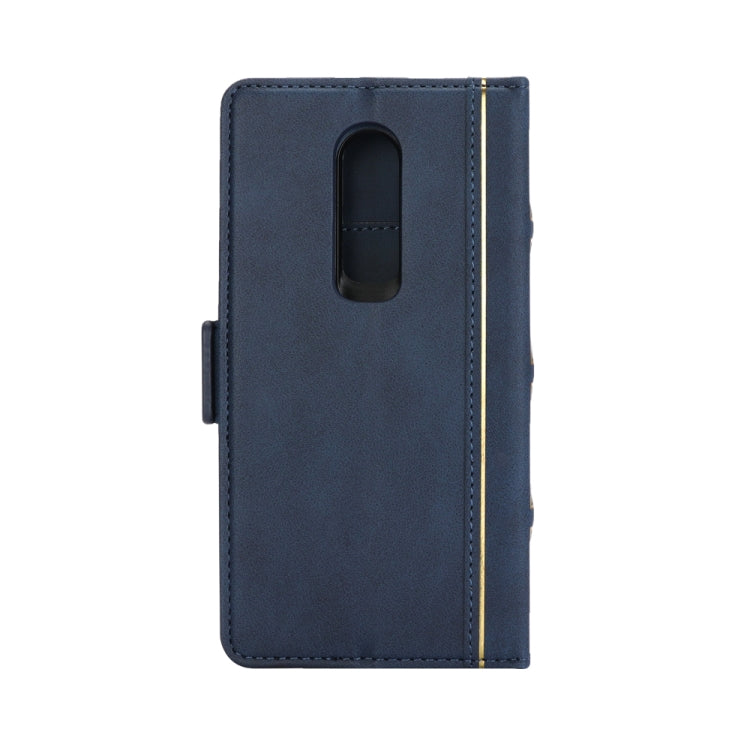 Bible Style Business Horizontal Flip Leather Case for OnePlus 6, with Card Slots & Photo Frame & Holder & Wallet