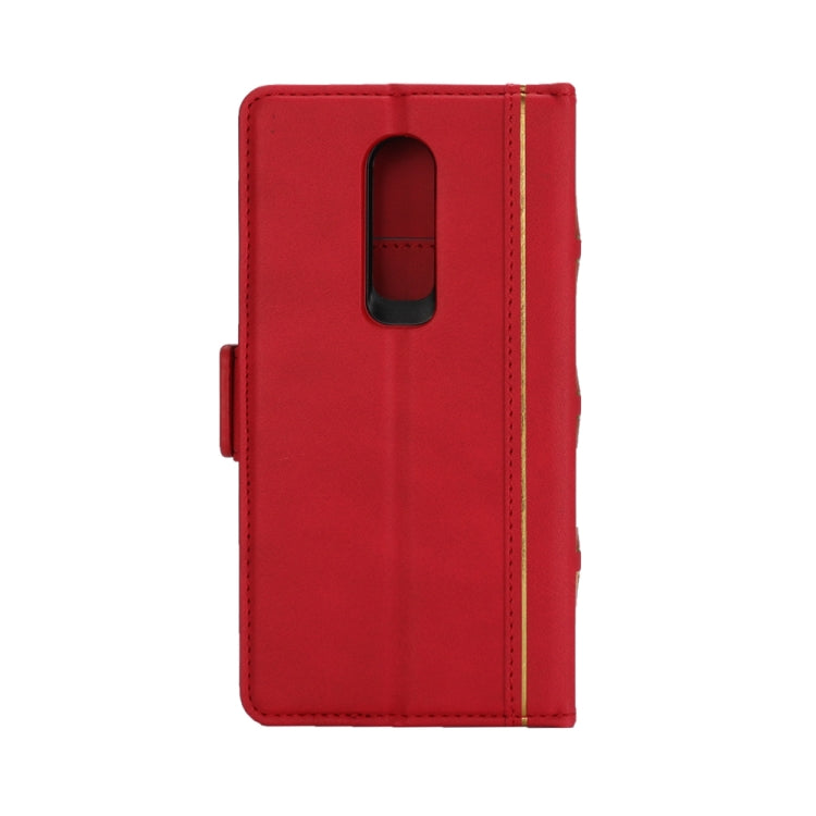 Bible Style Business Horizontal Flip Leather Case for OnePlus 6, with Card Slots & Photo Frame & Holder & Wallet