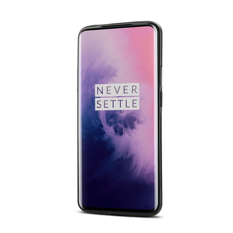 Dibase TPU + PC + PU Crazy Horse Texture Protective Case for OnePlus 7 Pro, with Holder & Card Slots