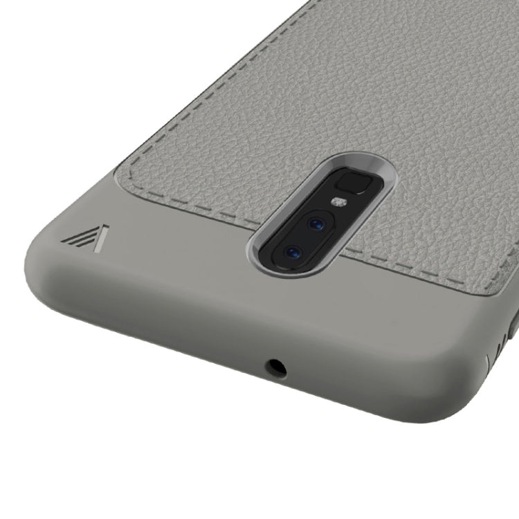 Lenuo Leshen Series Litchi Texture TPU Case for OnePlus 6
