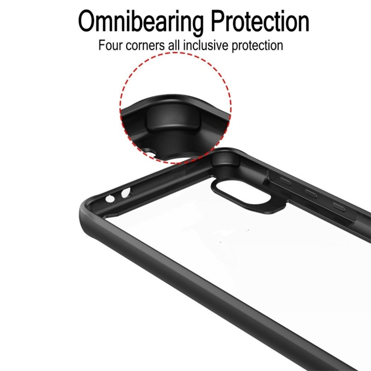 Transparent PC + TPU Full Coverage Shockproof Protective Case for Vivo X23