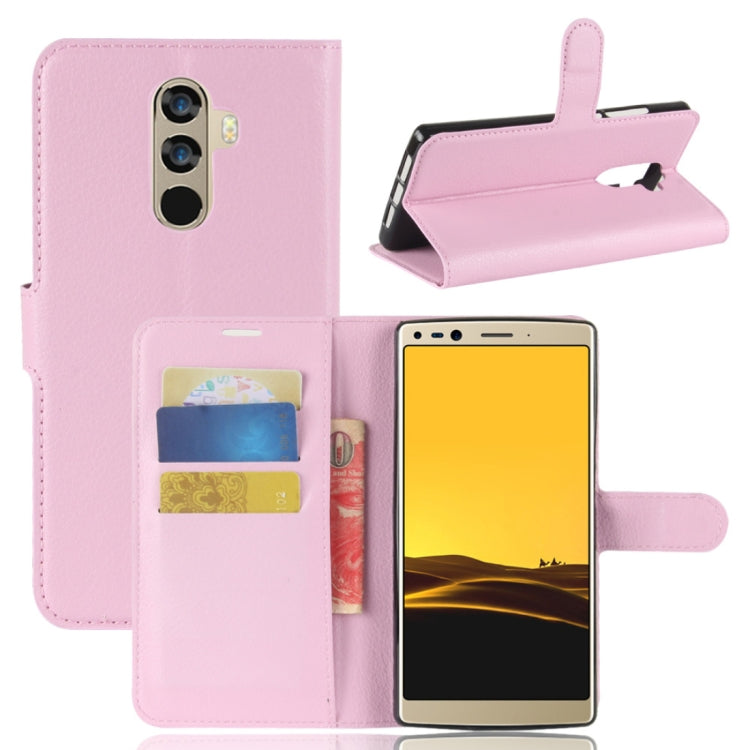 For DOOGEE MIX 2 Litchi Texture Horizontal Flip Leather Case with Holder & Card Slots & Wallet